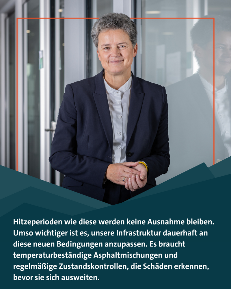 Ministerin Dr. Lydia Hüskens hinter einer Zitatkachel
